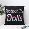 Protect The Dolls Pillow Cases Cushion Cover Customized Decor Pillowcase for Car 4040cm
