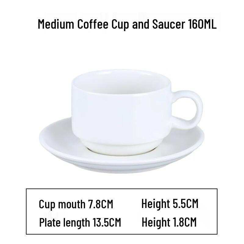

Ceramic Coffee Cup and Saucer Set