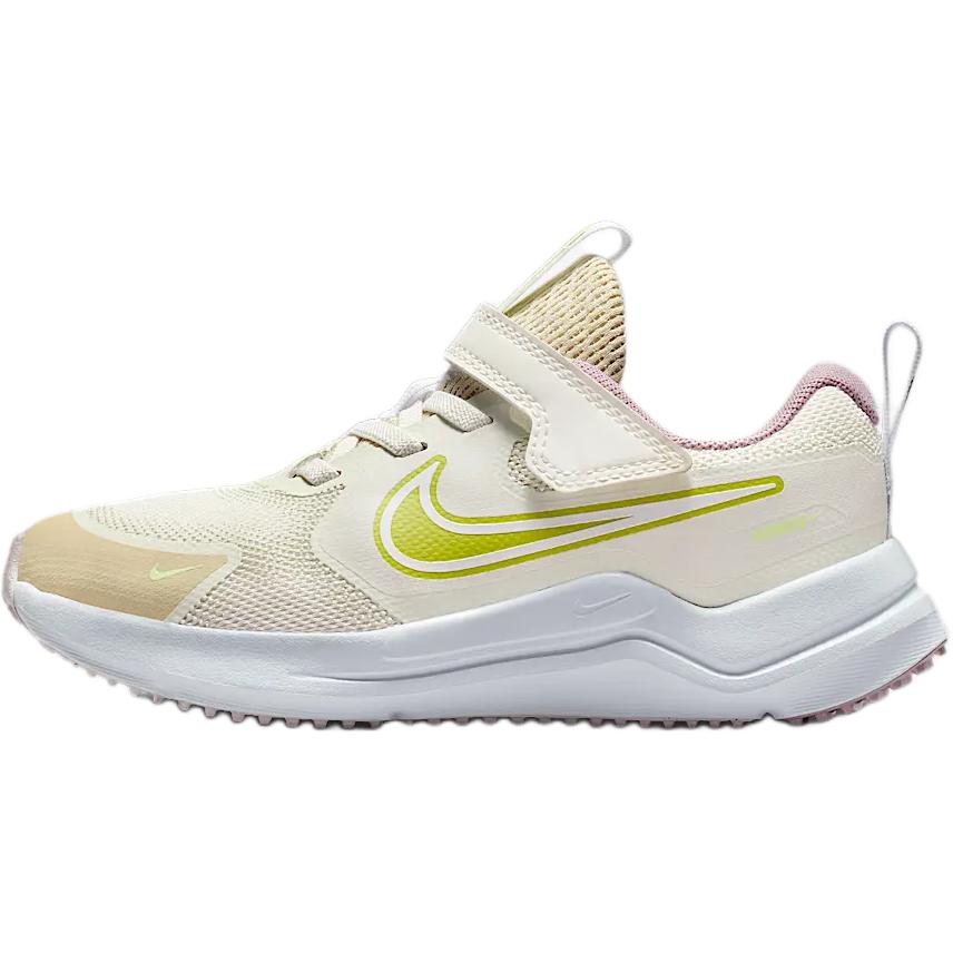 New Nike Cosmic Runner Slip Resistant Cushioning Low Top Kids Lifestyle Shoes White Kids' IH0944-130