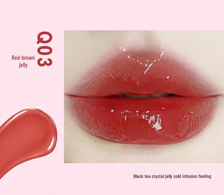 

DUGD Crystal Clear Lip Jelly: Moisturizing, Long-Lasting, Mirror Finish, Pigmented, Glossy Plumping Lip Color. 5g