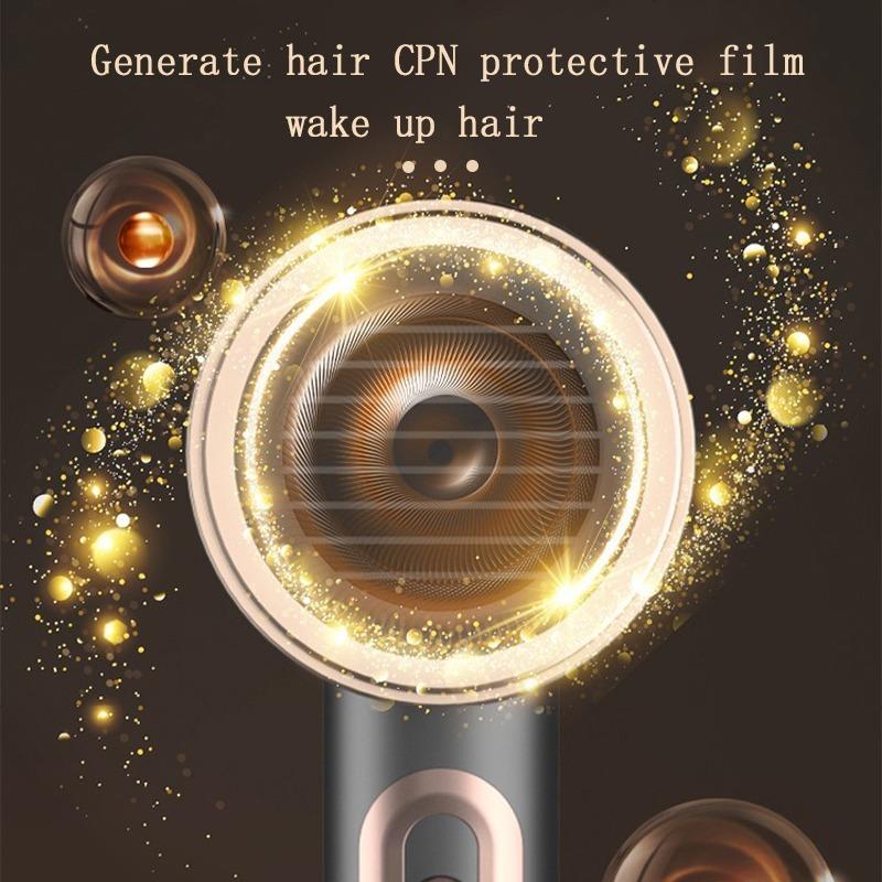 Portable Hair Dryers Negative Ion 1800W 2200W Three-gear Heating and Cooling Adjustment High Power Blue Light Anti-static Blow Dryer Home Appliance