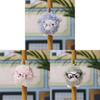 Cute Sheep Plush Keychain With Glasses For Kids And Adults