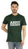 Inkmeso Men  s Tshirt For Military Pride Dad Graphic Quote   Army Daddy   Tee Cotton Jersey
