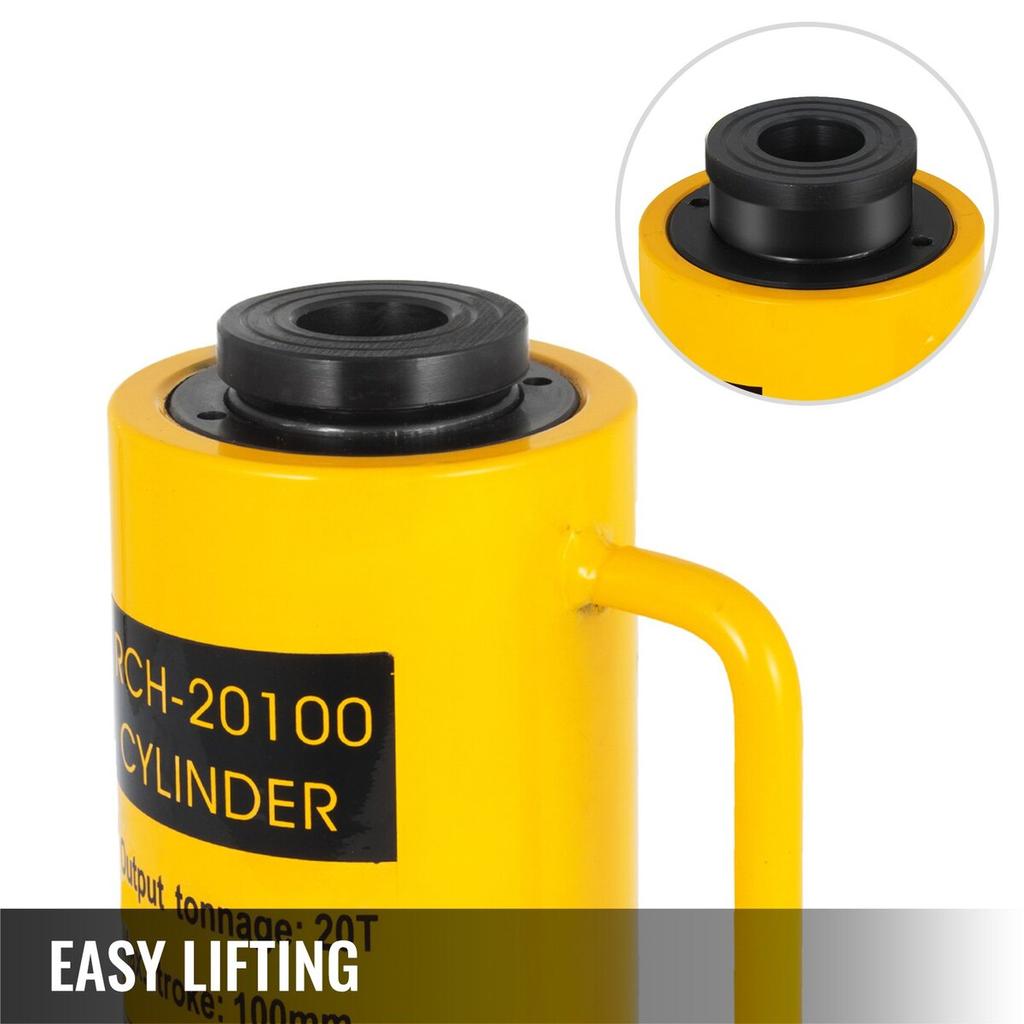 20T 100mm Hollow Plunger Hydraulic Cylinder Jack