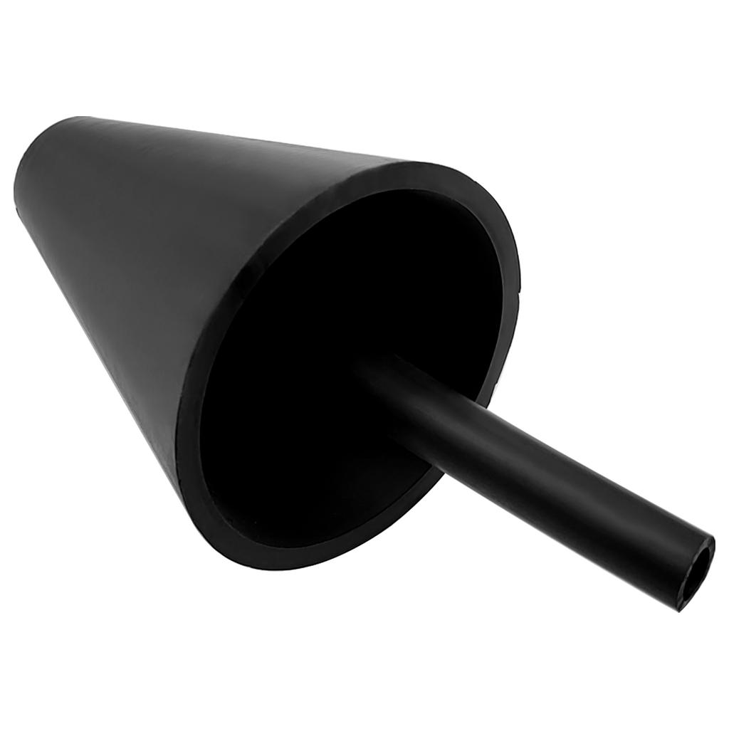 Cone Shape Smoke Leak Detector Air Inlet Pipe or Exhaust Pipe Diagnostics for Smoke Leak Test