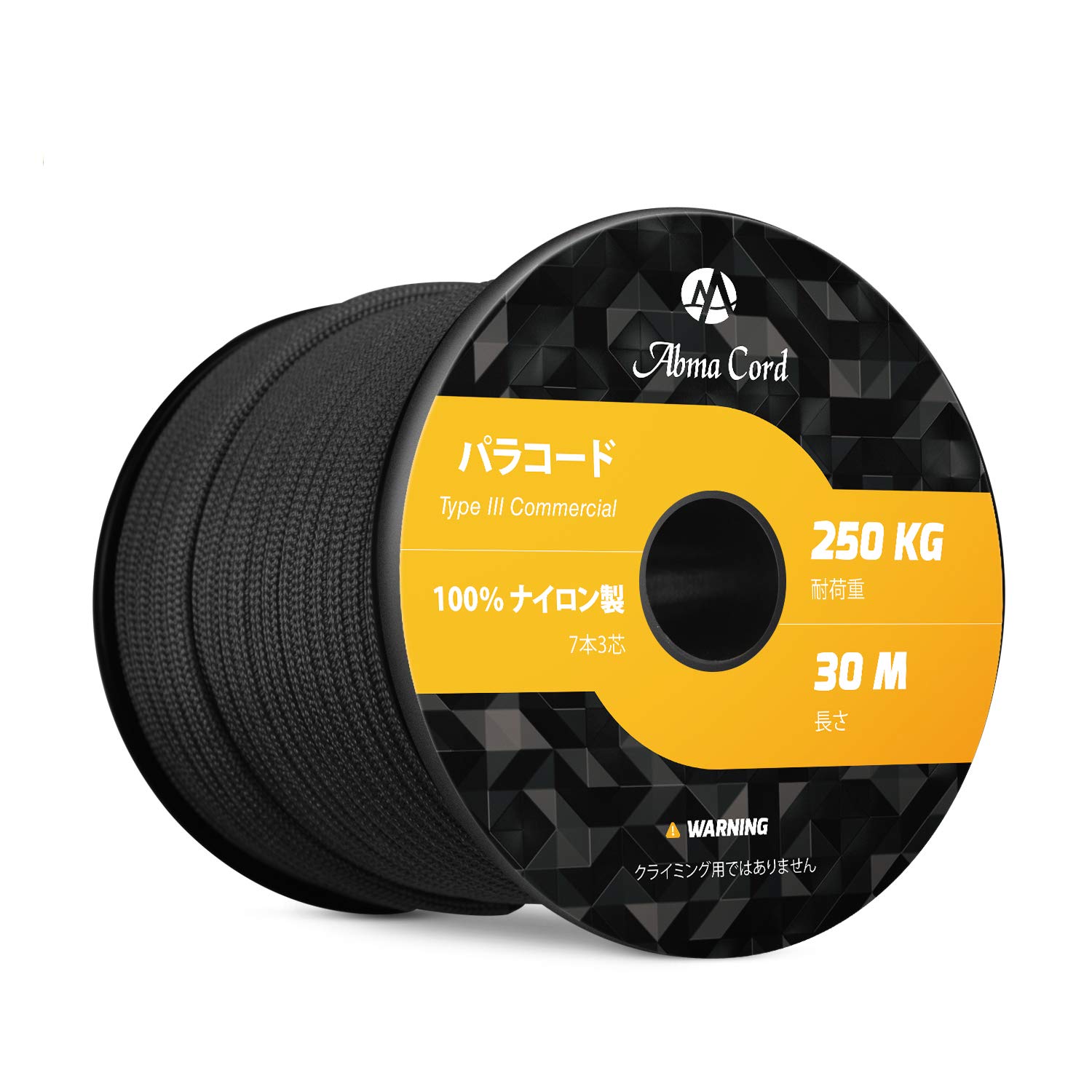 

Шнур Abma Paracord 4 мм 7 сердечников 30 м Грузоподъемность 250 кг Светоотражающий трос для палатки Оттяжка Аксессуары для кемпинга Выживание на открытом воздухе (550 фунтов)