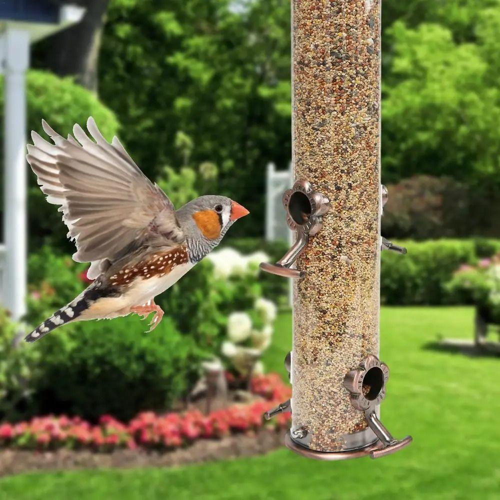 Waterproof Bird Feeder Automatic Bird Feeding Bowl Feeding Container Bird Food Dispenser  Outdoor
