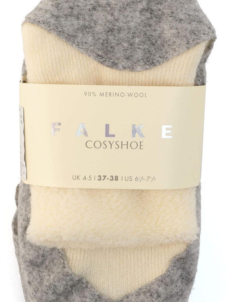FALKE 47571 Wool Room Socks for Women Size to 2049OFFWHT [Authentic] 47571-AZS1 37-38 (equivalent 23.5-24cm) (Off-White)