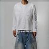 European and American Y2K Dark Style Letter Printed Long Sleeved Gothic Street Top for Men and Women