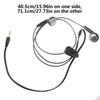 3.5mm Earphones In-Ear Earbuds Headphones Wire Earbuds Long and Short Line 3.5mm Earphone for Mobiles,Tablets, Laptops