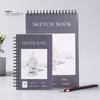 A4 Hardcover-Skizzenbuch, spiralförmig, drahtgebunden, 100 Blatt, säurefrei, dickes Papier, für Künstler, Kunststudenten, Skizzieren, Zeichnen, Schreiben, Skizzenbuch, Künstlerbedarf