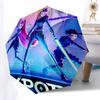 KPOP: The Ultimate Fusion of Music&FashionUmbrella with Cute Design,Portable 3-Fold Compact Umbrella for Men&Women,Valentine's Day Mother's