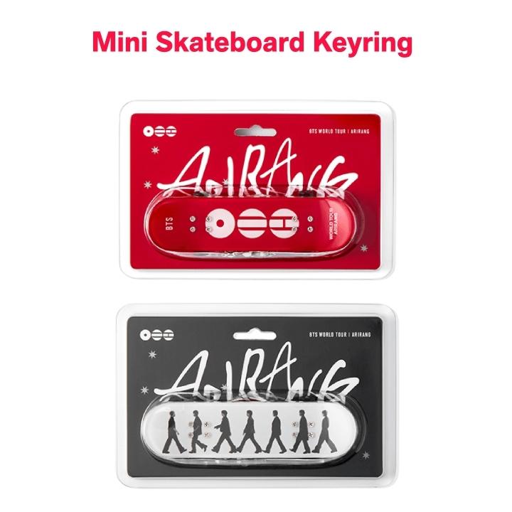 BTS MINI Skateboard Sleutelhanger, ARIRANG Tour Merchandise, Officieel, Origineel, Authentiek, KPOP