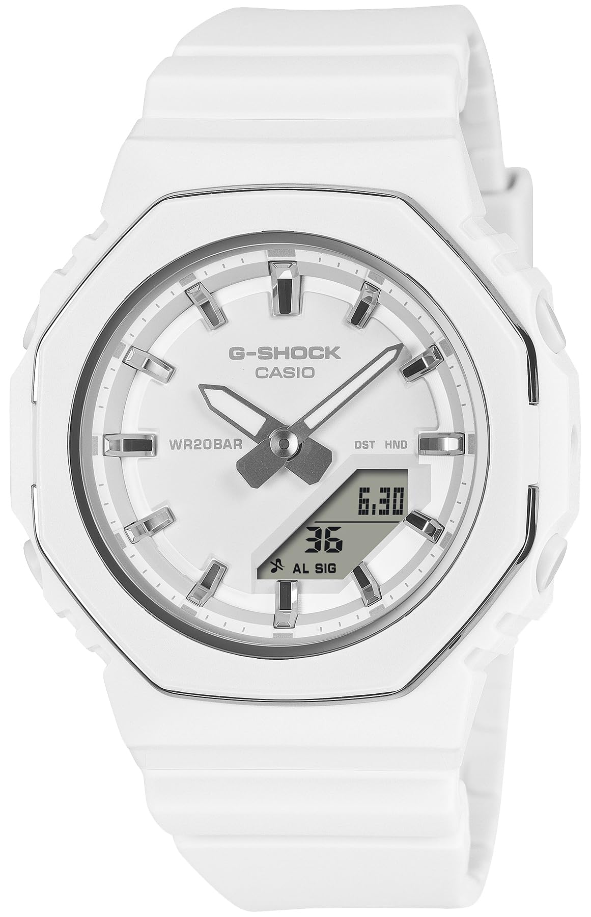 

Casio Watch Made with Environmentally Friendly Materials G-Shock GMA-P2110-7AJF Women s White, белый