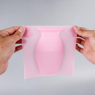 3 Pezzi Vaso da Finestra in Silicone Senza Punzonatura Riutilizzabile Moderno Porta Frigo Vetro Finestra Piastrella Ceramica Montaggio a Parete Fiori Piante Vaso Decorazione