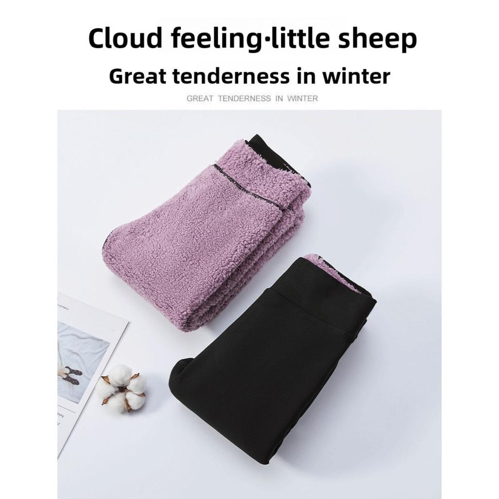 Extra Thick Cloud Fleece Shark Pants Leggings for Women Wearing Outside, Winter Plus Fleece Thick Pants Stretch Slimming Yoga Pants