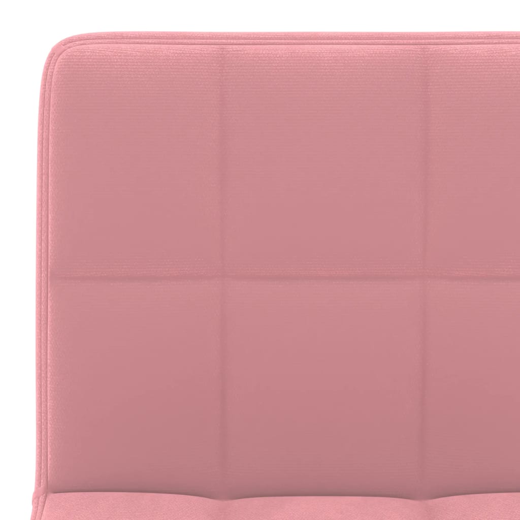 Bar Stool Pink Velvet