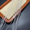 Weiße Kristall-Rundperlen, 2/3 mm, lose Perlen für DIY Halsketten- & Armbandzubehör