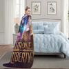 Throne and Liberty Game Blanket Blanket for Couch Sofa Travel Home Hiking Picni Bed Beding Flannel Blanket birthday gift