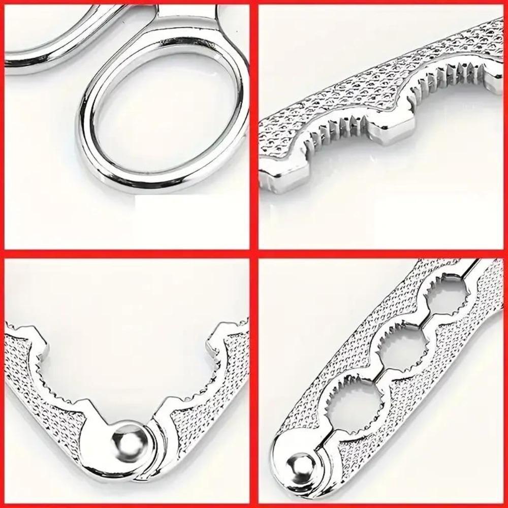 1PC Alloy Multifunkční kousání melounových semínek Domácí potřeby Kleště na melounová semínka Ostřelovací zařízení Artefakt Nůžky z líné borovice Nůžky Ostřelování