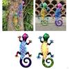 Garden Ornaments Outdoor Indoor Metal Gecko Wall Art Statues Decoration