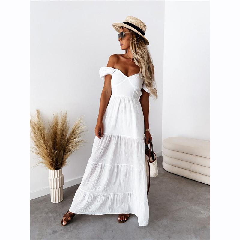 Buy Women Summer Fashion Solid Color 
