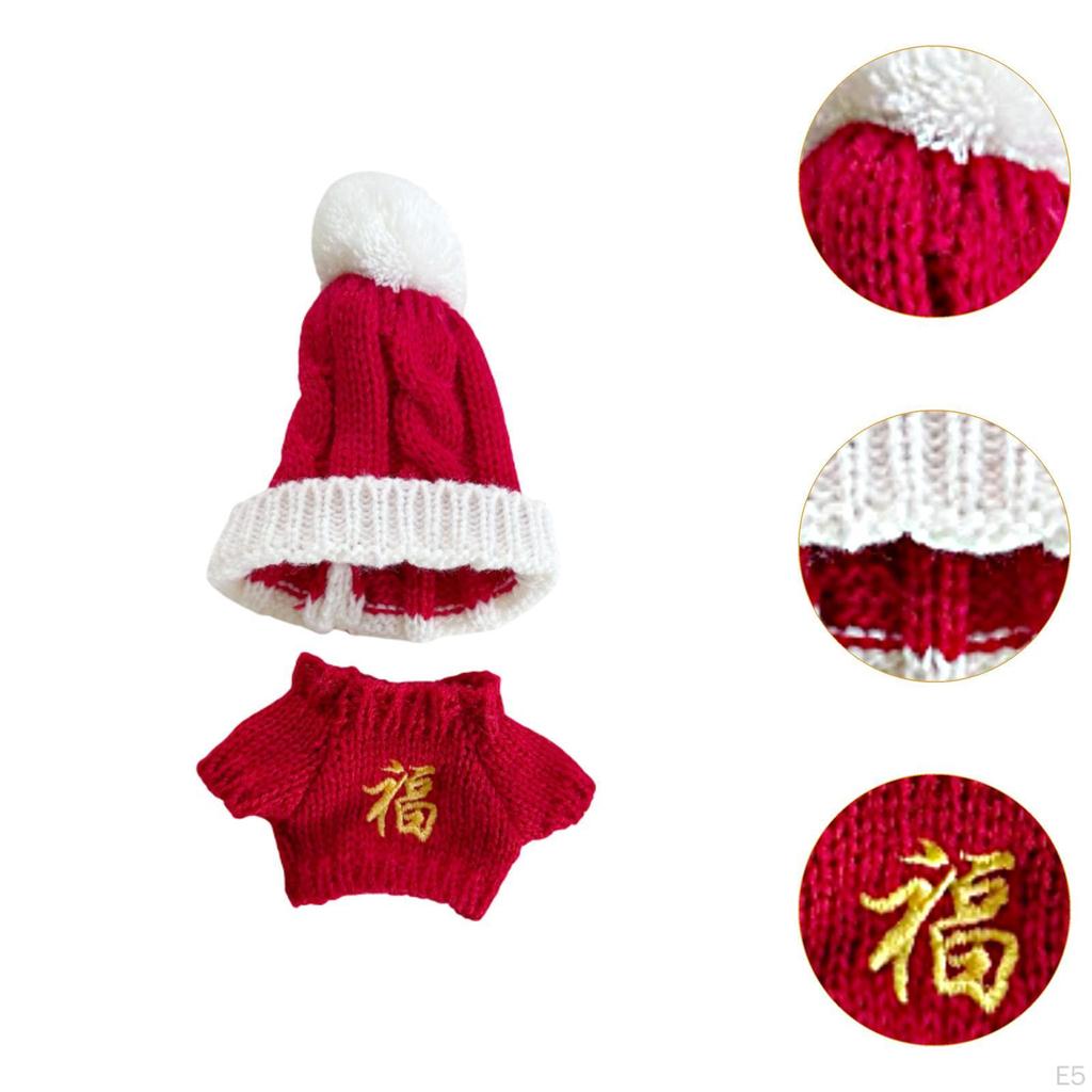 6 Inch Doll Apparel, DIY Outfit, Clothing for Kids, Sweater Mini Dolls