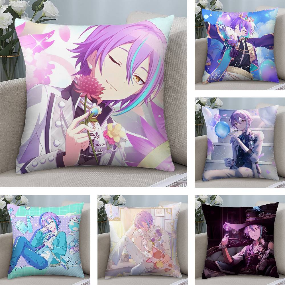 K-Kamishiro Rui Birthday Pillow Case Plush Fabric Soft Pillowcase Double Sided Print Cushion Cover Household Gifts