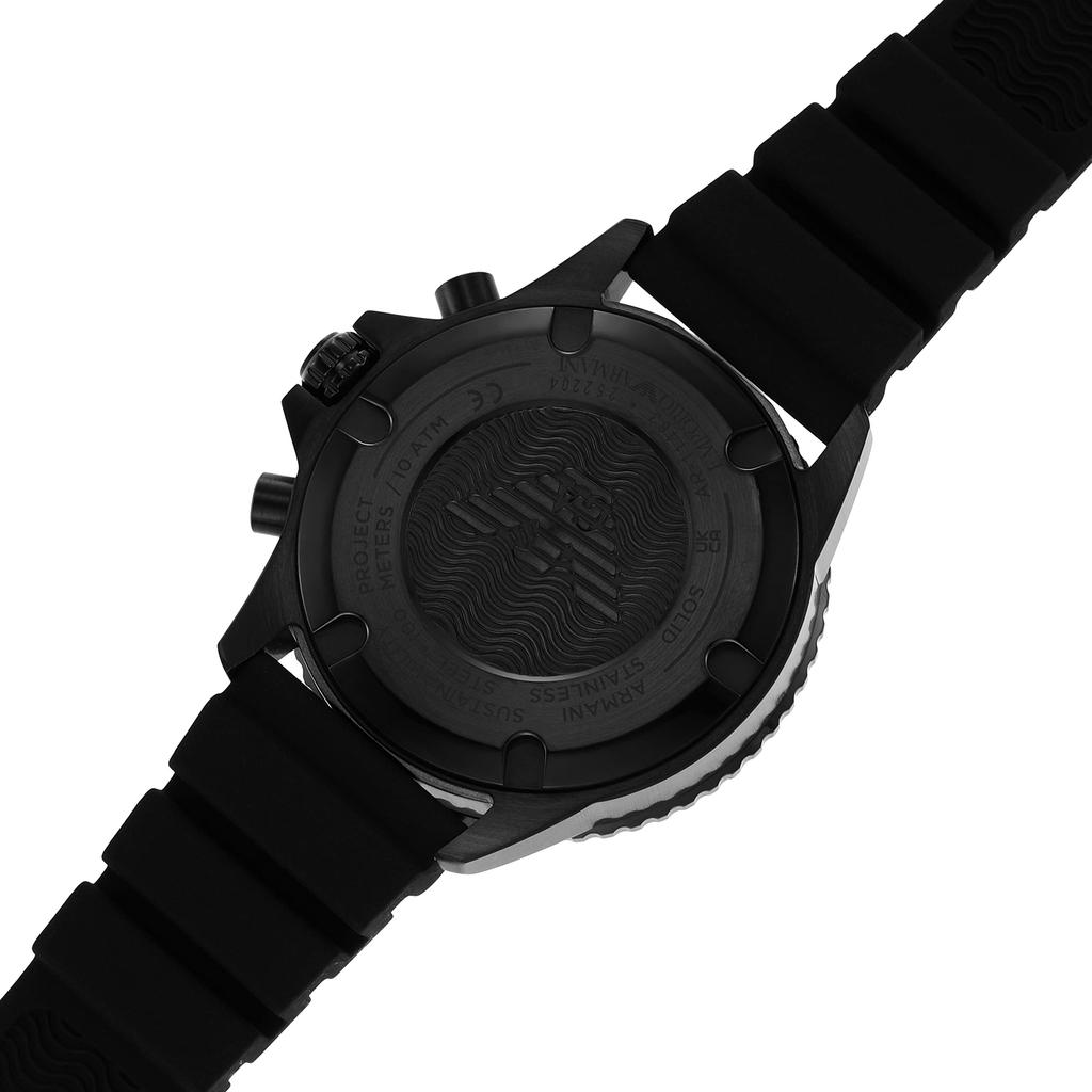 Emporio Armani WORLD EXPLORER AR11463 Black Men's Watch,