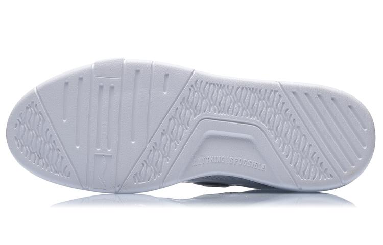 Li Ning SPWV Lite Textile, Synthetic Leather Coverage Slip Resistant And Abrasion Resistant Low Top Skateboard Shoes AGCR037-1