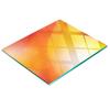 Decorative Glass Kitchen Cutting Board Orange Background 60X52 Cm