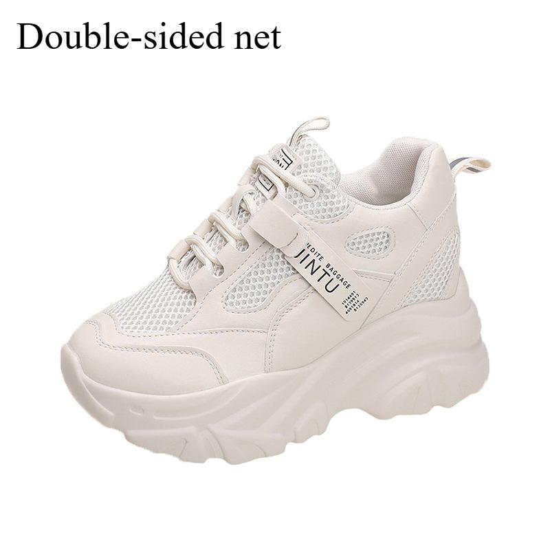 Thick-soled Dad Shoes for Women Summer Fashion Women's Shoes Lace-up Height-enhancing Sports Casual Shoes