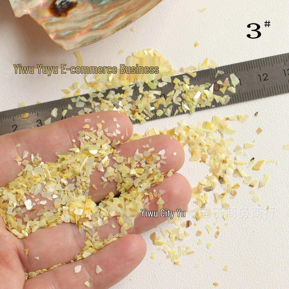 Mother of Pearl Shell Abalone Slivers: Nail Art, Hair Accessories, Resin Jewelry Materials