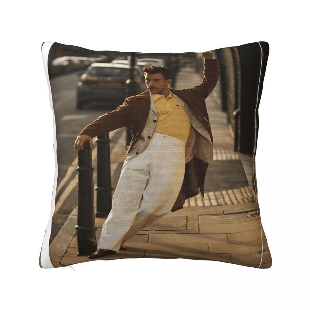 Jonathan Bailey Pillow Case Cushion Cover Soft Graphic Pillow Cover Cute Funny Pillowcases For Wedding Party Home Decor
