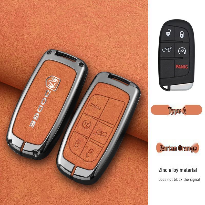 Dodge Journey Key Case for 2013-2016 Models - Metal Car Buckle Included