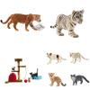 Schleich Simulierte Tierfigur PVC-Material Statisches Modell Wildtiere Kategorie Kein Zusammenbau Leopard 14748