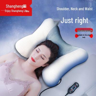 Shangheng Neck and Shoulder Massage Pillow CN Plug (adapter Included)