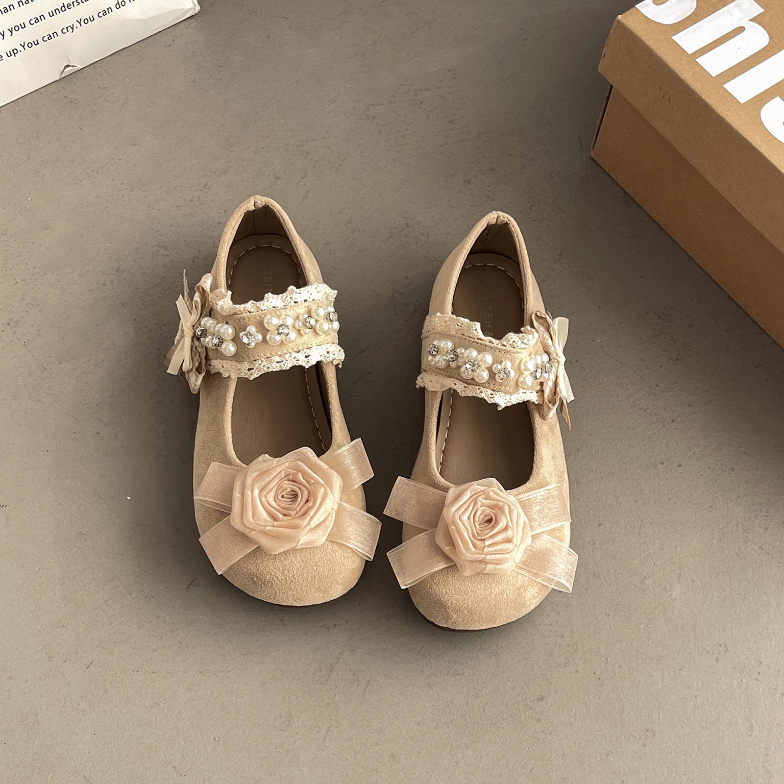 

Корейские мягкие и нежные туфли на плоской подошве, женские, весенние, новые, универсальные, под юбку, женские туфли, туфли Мэри Джейн с жемчугом 40 абрикосовый
