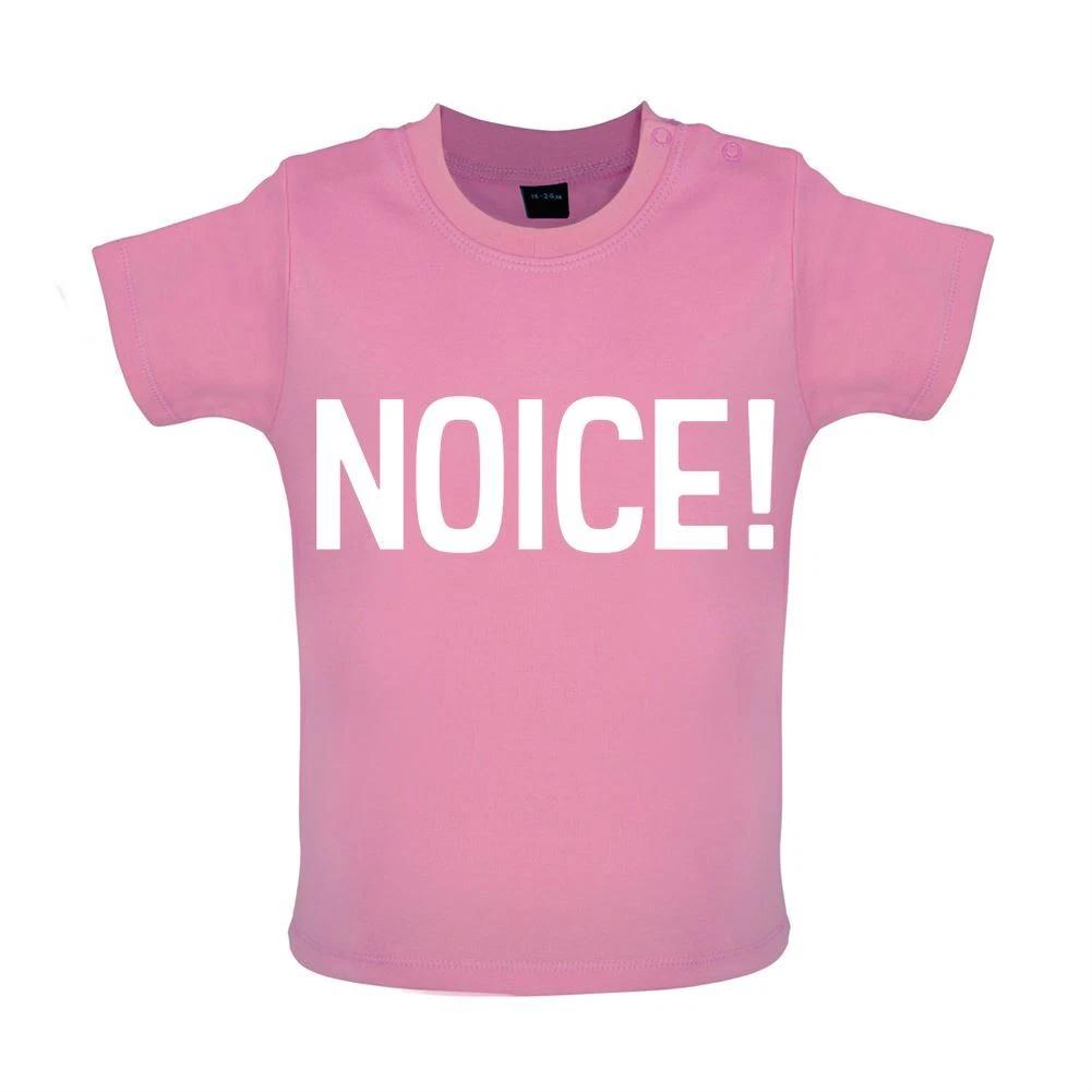 Noice! - Baby Kids Boys Girls Unisex T-Shirt / Babygrow - Funny Nice Slogan Police Officer Meme 120
