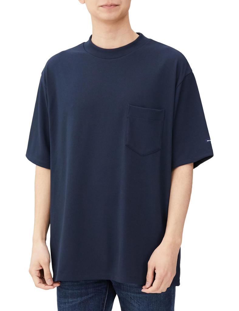 Helly Hansen Short Sleeve Kanoko Big Deep Size L Tee, Unisex, HH62421, Navy,