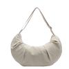Large Capacity Tote Bag Solid Color Women's Shoulder Crossbody Bag