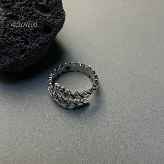 Open Ring Electroplating Geometric Retro Wear Resistant Adjustable Decorate Hypoallergenic European And American Alloy Knuckle Ring Jewelry Accessory