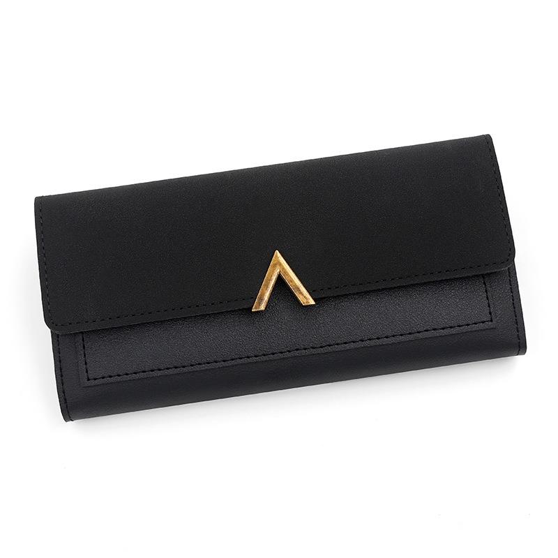 New Women's Wallet Fashionable and Simple Women's Wallet Multi Slot Card Bag