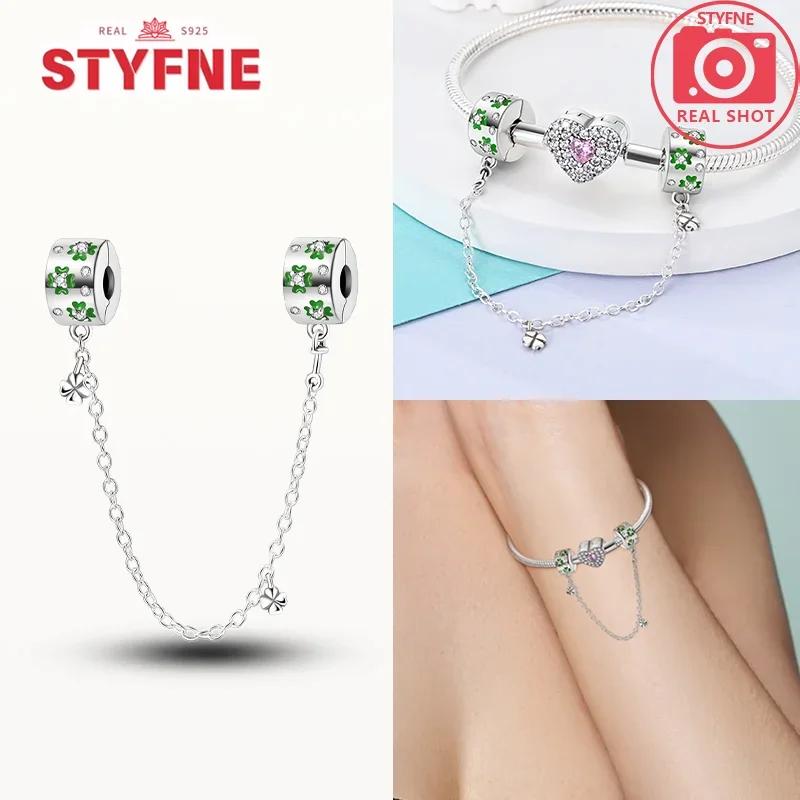 Women Original Bracelet Jewelry Diy Gift Charms Beads Copper Religion Series Guardian Angel Cross Safety Chain Charms Beads