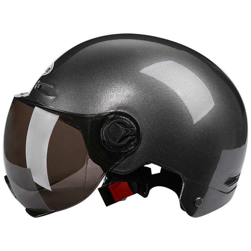 Universal Electric Vehicle Half Helmet for Men & Women - All-Season, Enterprise Standard, Free Home Shipping