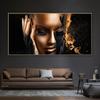 Modern Wall Art Large Canvas Painting For Living Room Decoration Golden Woman Art Pictures Print Wall Posters Home Decor Cuadros