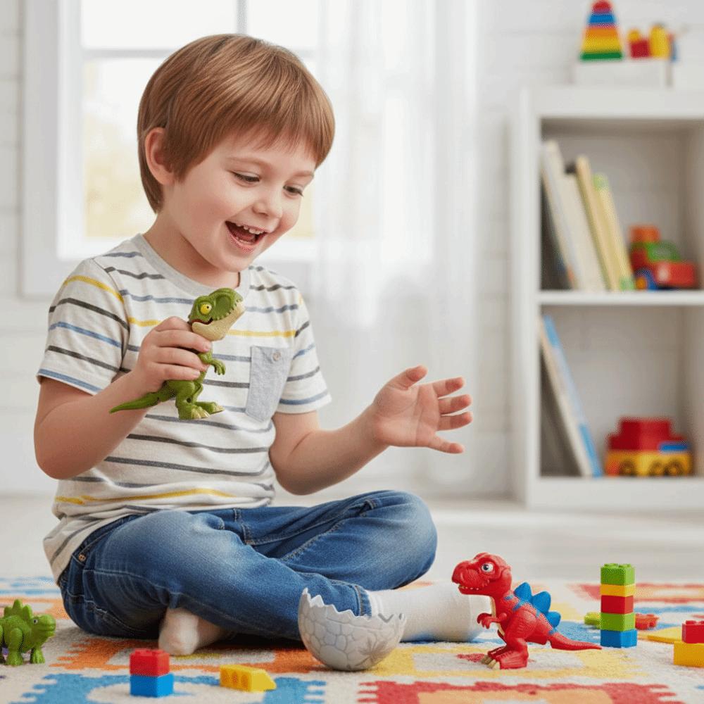 Deformed Design Transforming Dinosaur Movable Joints Tyrannosaurus Rex Model  Children Play