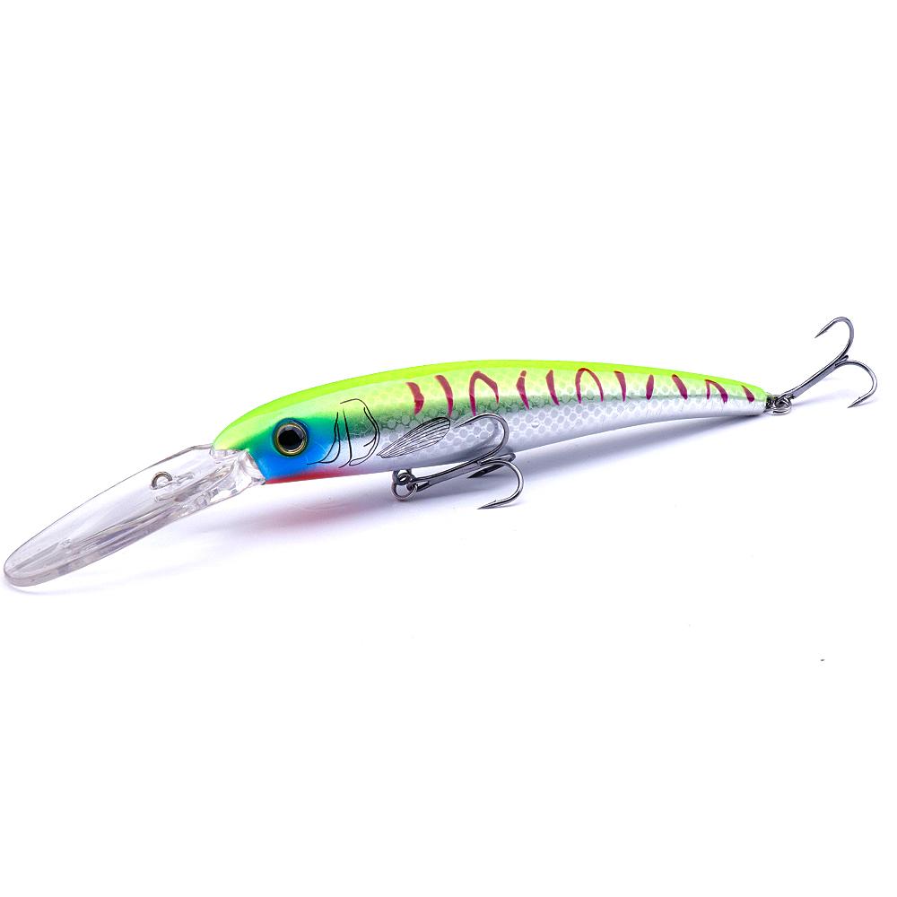 Trolling Minnow Fishing Lures 160mm 22g Deep Diving Jerkbait Artificial Hard Bait Floating Wobblers for Pike Saltwater