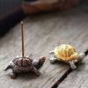 Snail Turtle Shape Portable Incense Censer Stick Holder Stand Home Decoration Incense Holder Wax Melt Burner Incense Holder