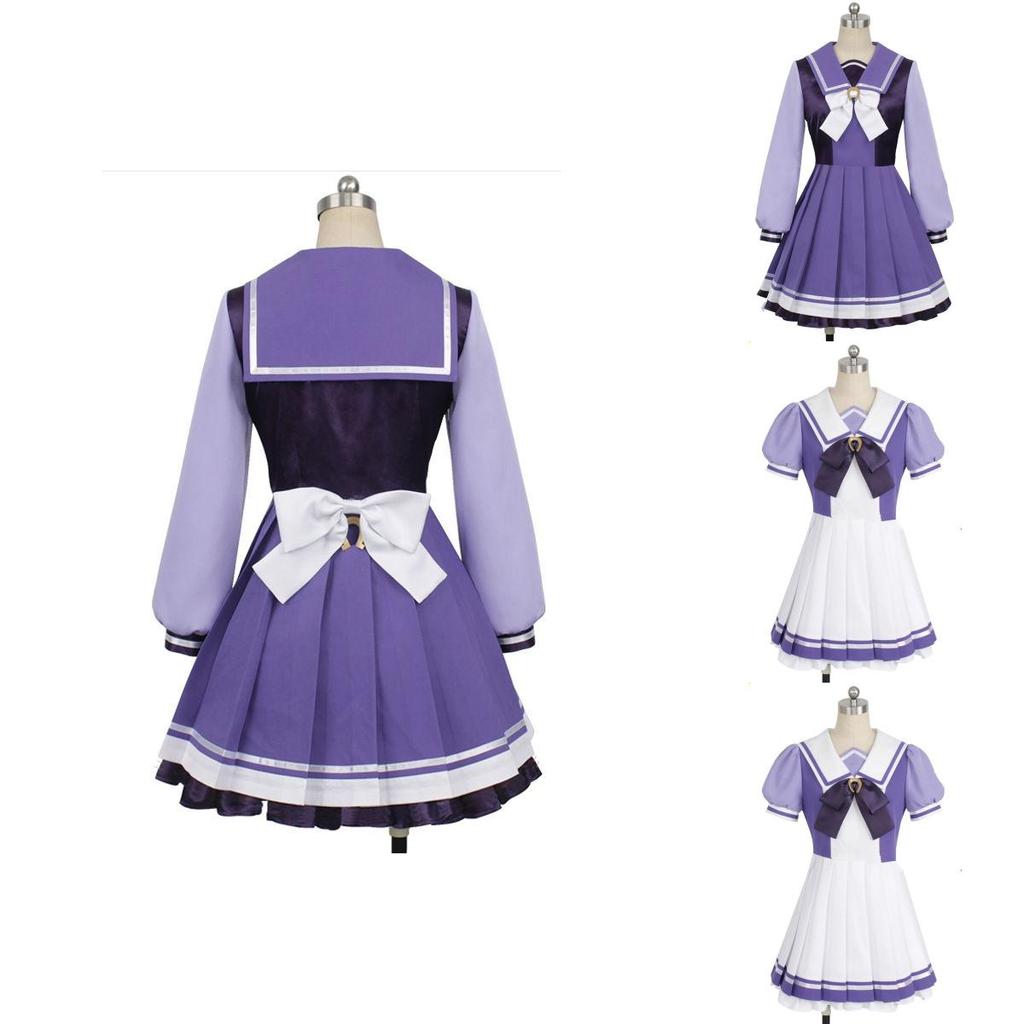 Premium Quality Game Pretty Derby Mary Jane Winter Uniform Cosplay Full Set For School Events